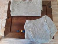 Jersey y cubre-pañal punto bobo